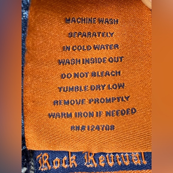 Rock Revival Adele Capri Jeans 28x20 Stretch Denim EUC - Picture 9 of 12